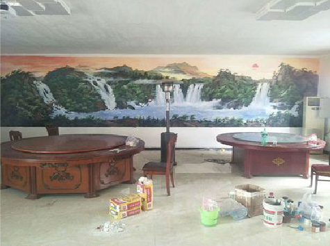 广水墙绘-写实风景