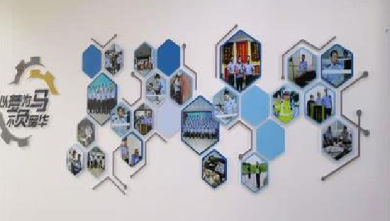 广水文化墙最常见的做法。