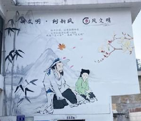 广水分享几个墙绘保养知识。