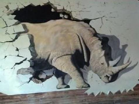 广水在墙绘中，如何绘制3D效果？