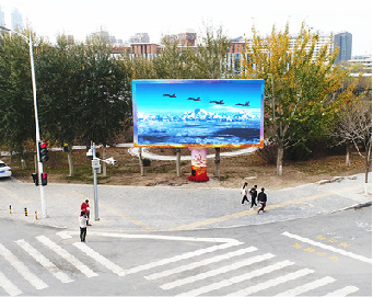 广水户外大屏广告投放要点。