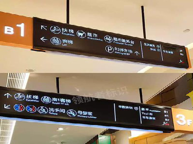 广水如何通过商场标识牌引导客流分布？